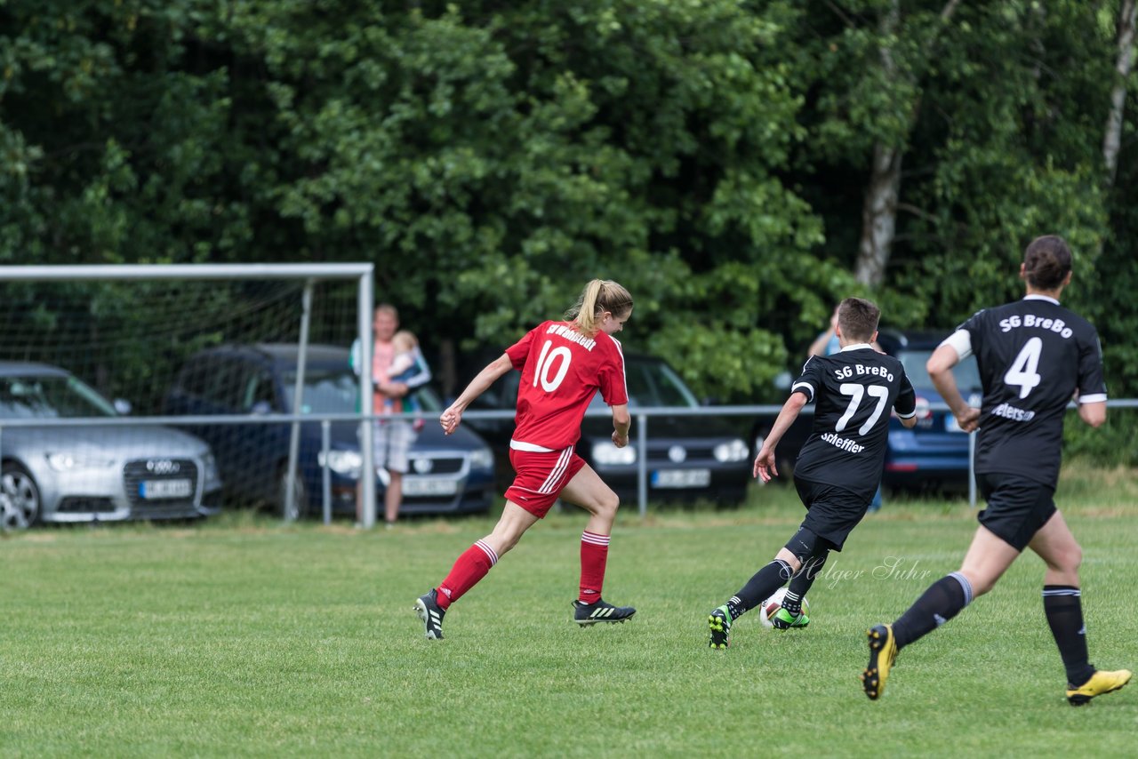 Bild 396 - Aufstiegsspiel SG Borgstedt/Brekendorf - SV Wahlstedt : Ergebnis: 1:4